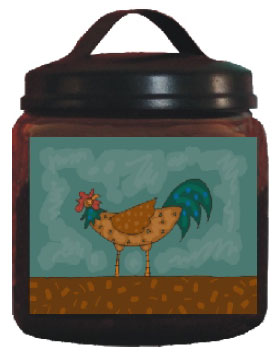 Foxy Chicken Jar